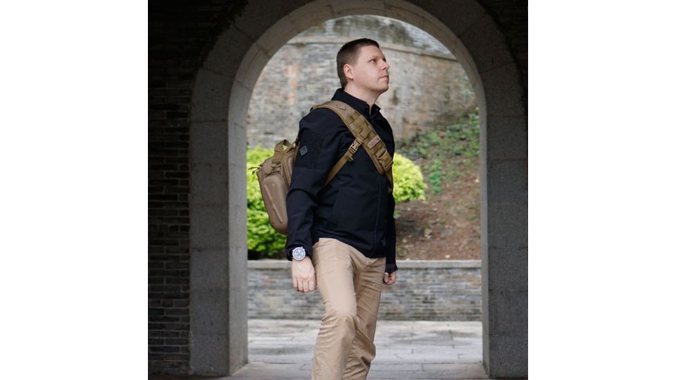 Hazard 4 HeavyWaterDiver BlackTie  B Ti Bracelet, Silver HWD-TI-B-KW-GGYG