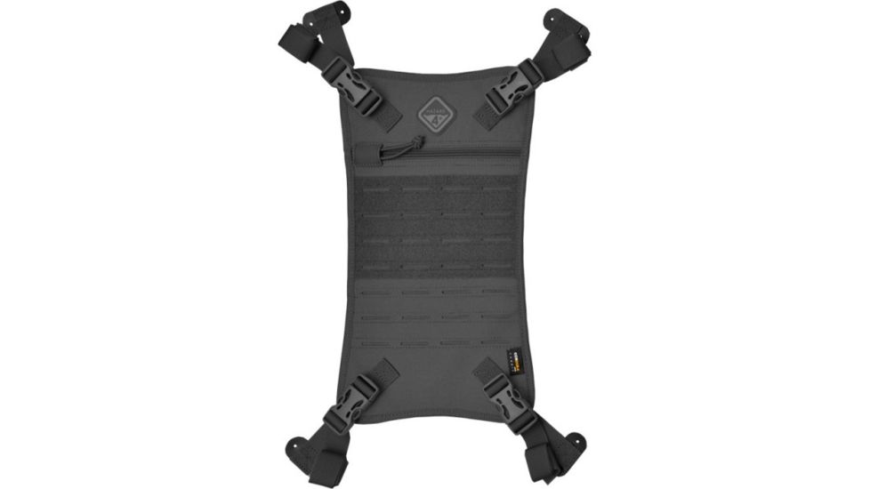 Hazard 4 Pillbox Beavertail Molle Cargo Panel, Black, One Size, ACS-BTL-BLK
