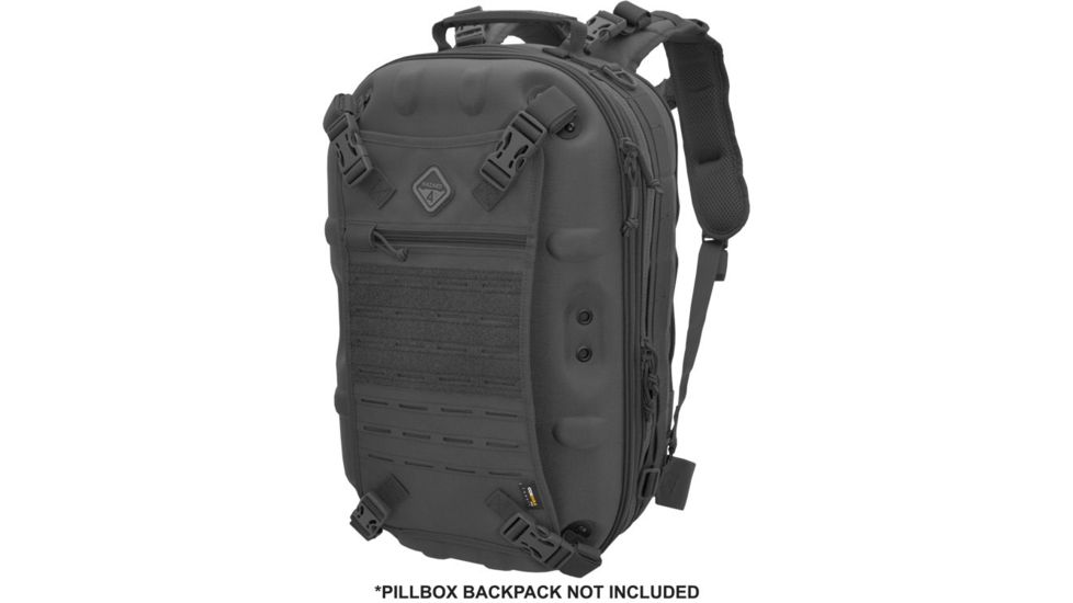 Hazard 4 Pillbox Beavertail Molle Cargo Panel, Black, ACS-BTL-BLK