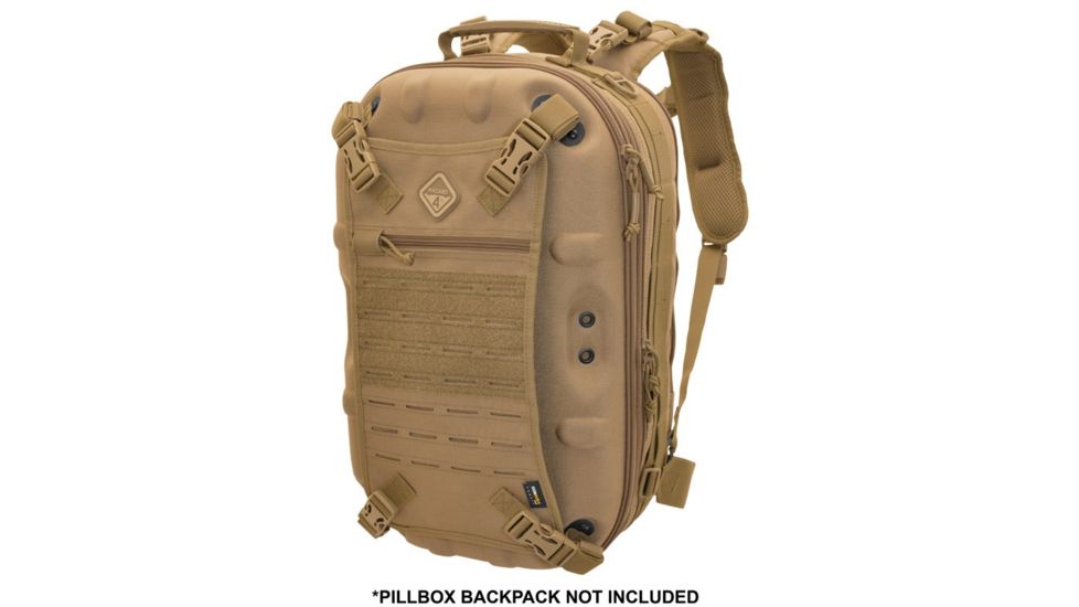 Hazard 4 Pillbox Beavertail Molle Cargo Panel, Coyote, One Size, ACS-BTL-CYT