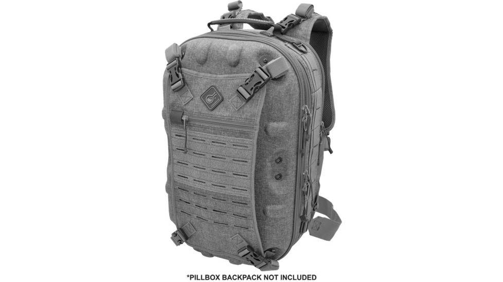 Hazard 4 Pillbox Beavertail Molle Cargo Panel, Gray, One Size, ACS-BTL-GRY