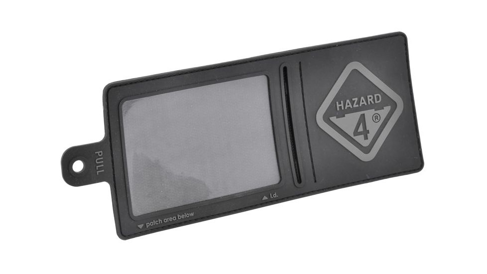 Hazard4 Large ID Patch, Black PAT-IDH4-BLK