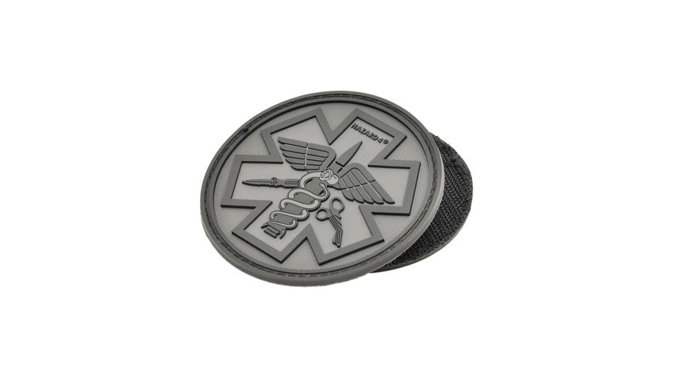 Hazard 4 Paramedic Patch, Black, PAT-PMD-BLK