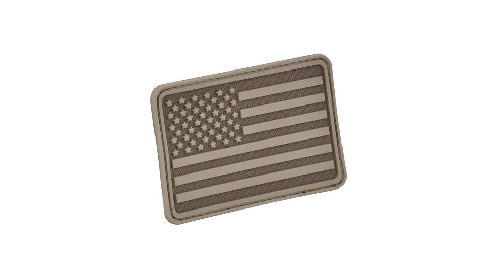 Hazard 4 Left Arm USA Flag Patch, Coyote, PAT-USA-L-CYT