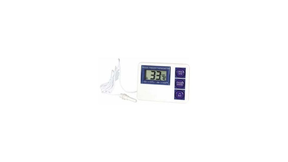 VWR Digital Refrigerator/Freezer Thermometer with Alarm VWR FRIDGE/FREEZER Thermometer, Each, 3804