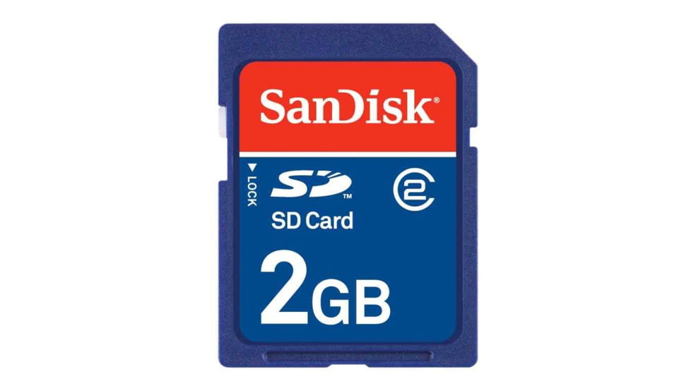 SD Card, 2G, Blue