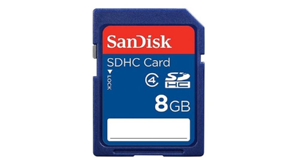 SD Card, 8G, Blue