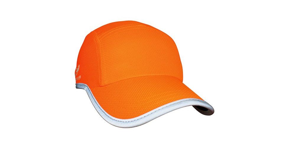 Headsweats Race Hat, High Viz Neon Orange Reflective, Neon Orange, HEA-15270