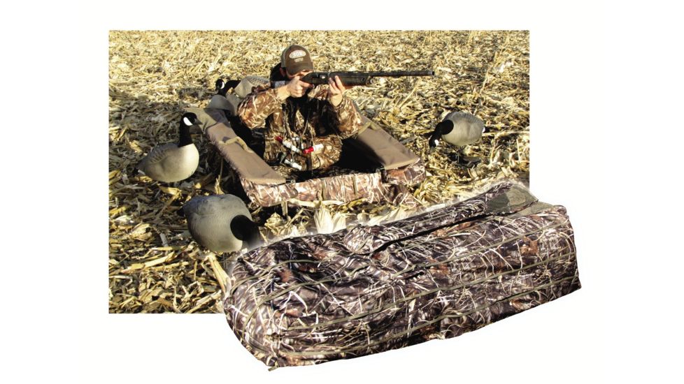 Heavy Hauler Outdoor Gear Full Frame 84inx36inx18in Fowler Blind, Mossy Oak Shadow Grass Blades HH0104-MOSGB