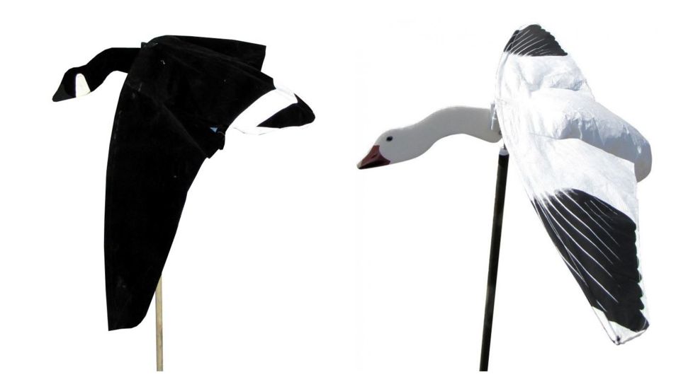 Heavy Hauler Outdoor Gear Goose Motion/Flyer Decoy, Canada Goose, White/Snow Goose