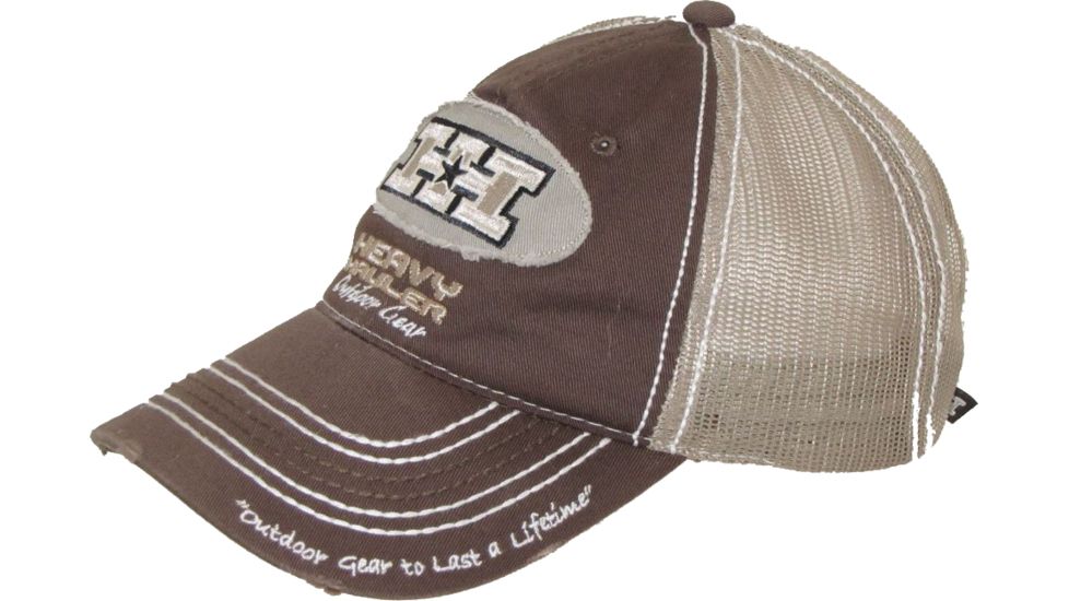 Heavy Hauler Outdoor Gear Heavy Hauler Logo Baseball Cap, Brown HH0085