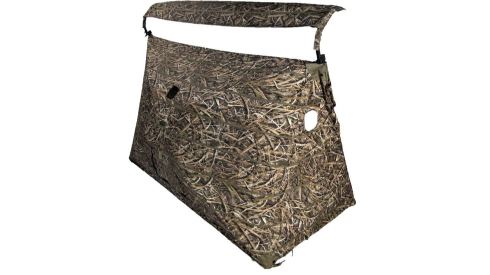 Heavy Hauler Outdoor Gear HUB Blind Back Cover/Lid, Mossy Oak Shadow Grass Blades, 151B