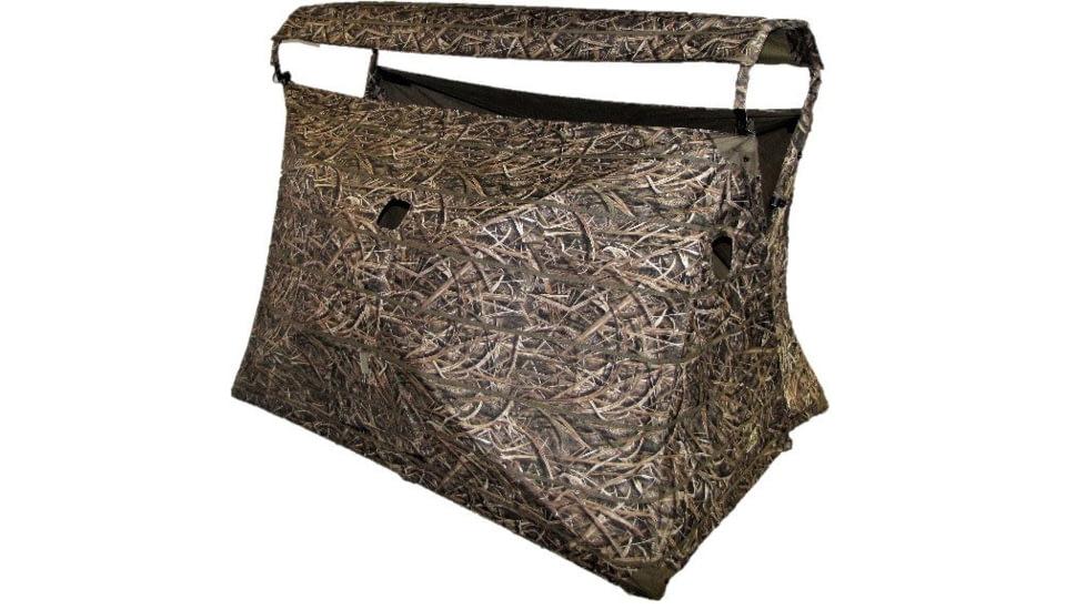 Heavy Hauler Outdoor Gear HUB Blind Back Cover/Lid, Mossy Oak Shadow Grass Blades, 151B