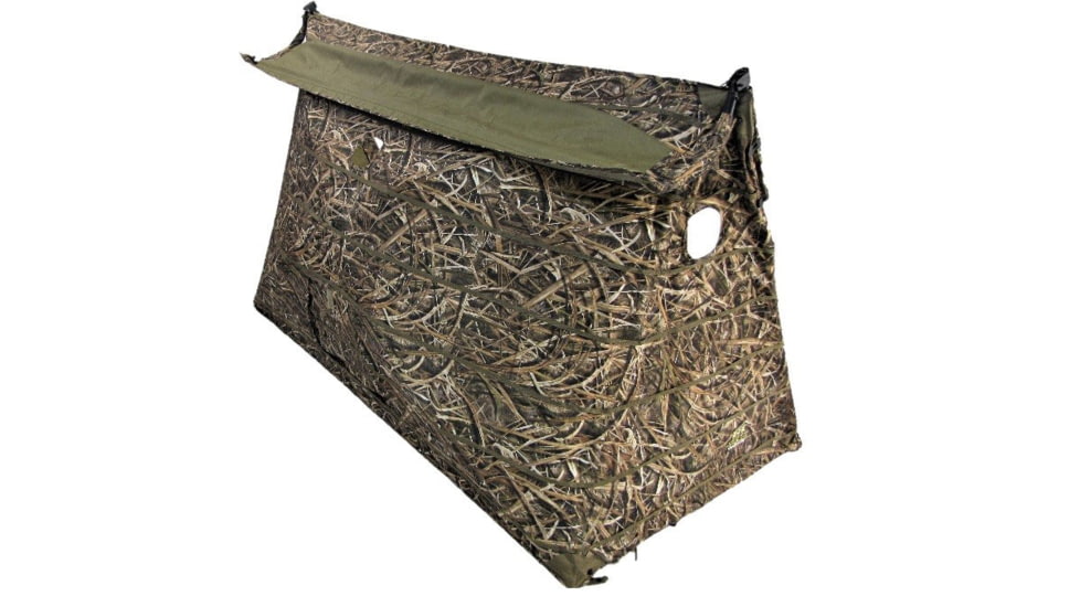 Heavy Hauler Outdoor Gear HUB Blind Back Cover/Lid, Mossy Oak Shadow Grass Blades, 151B