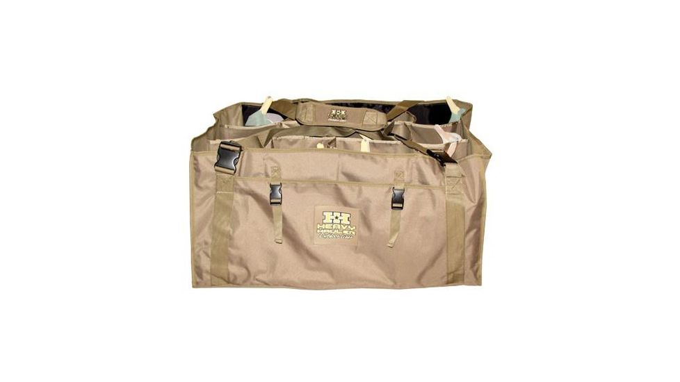 Heavy Hauler Outdoor Gear Twelve Slot Duck Decoy Bag, Khaki, 32in L x 24in W x 17in H HH0109