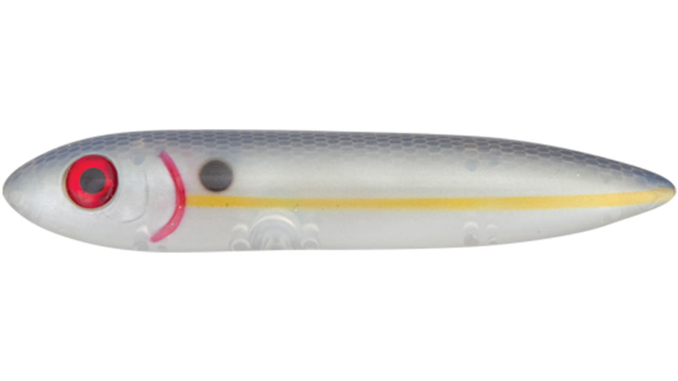 Heddon Rattlin Spook Topwater Bait, 3/4oz, 4 1/2in, Pearl Shad, XR9253432