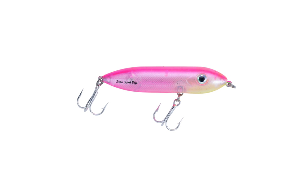 Heddon Super Spook Boyo Topwater Walking Bait, 3in, 3/8 oz, Inshore Candy, X9235535