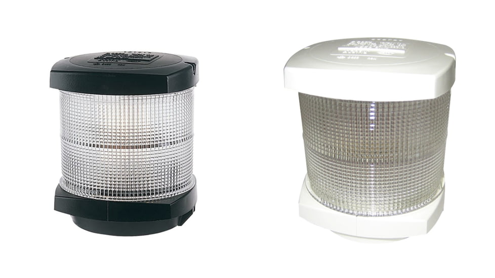 Hella Marine All Round White Light/Anchor Navigation Lamp- Incandescent, Black, White