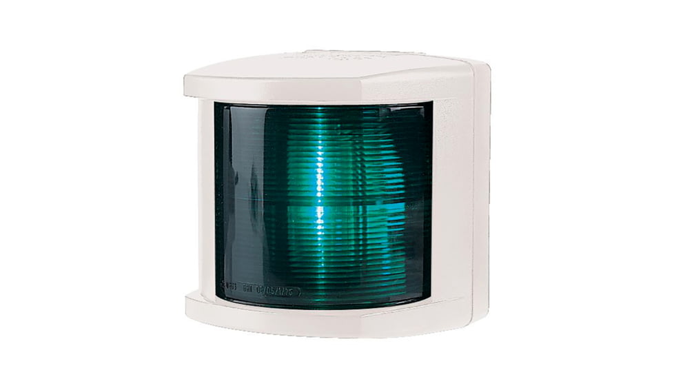 Hella Marine Incandescent Starboard Navigation 12V LED Light w/ Housing, 2nm, White, 2984395