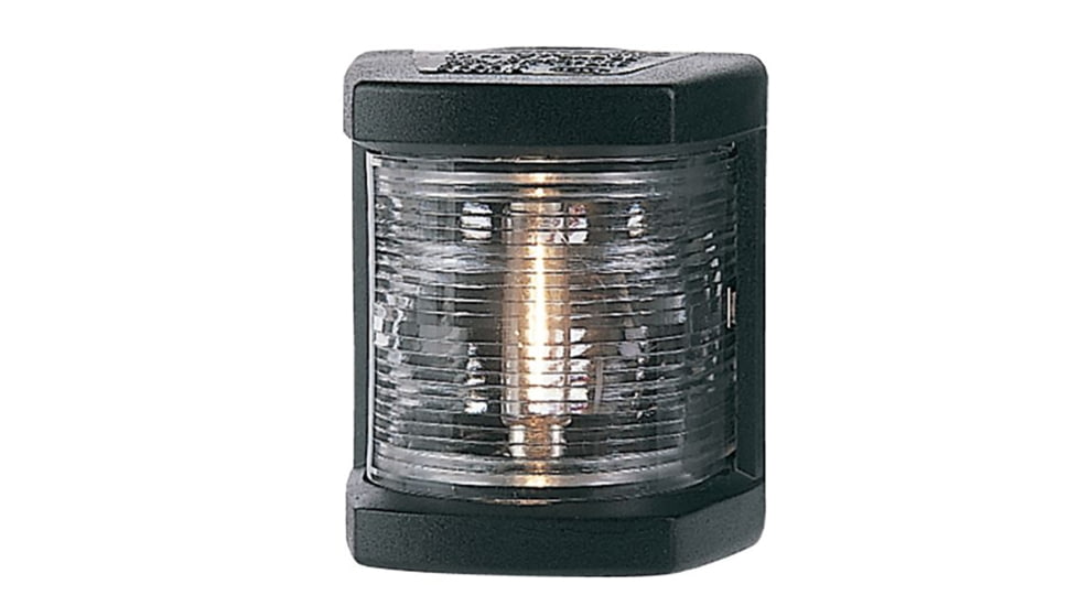 Hella Marine Stern Navigation Light 2nm 12V Incandescent Lamp, Black Housing, 3562015