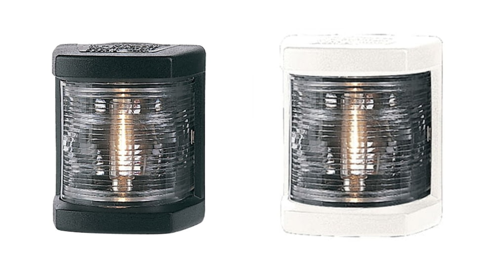 Hella Marine Stern Navigation Lamp- Incandescent, Black, White