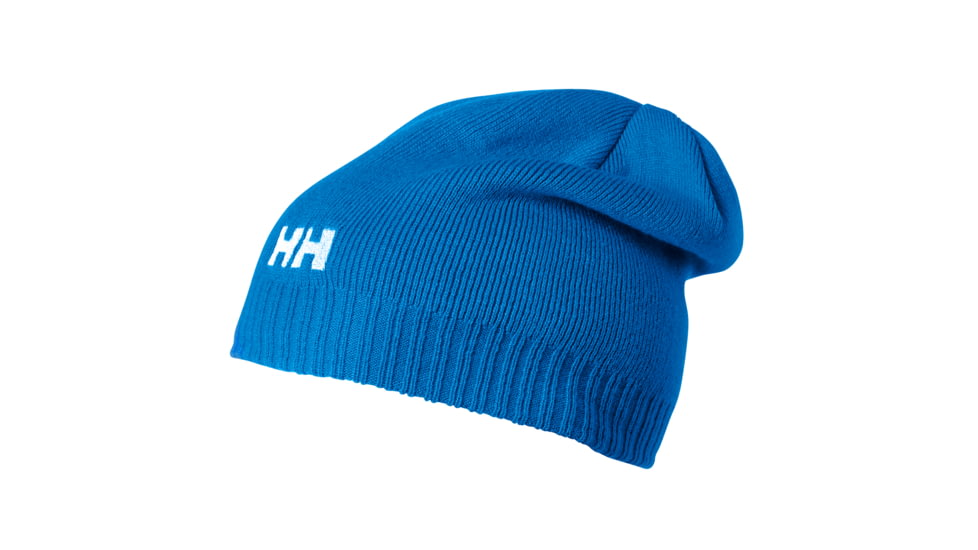 Helly Hansen Brand Beanie - Mens-Indie Blue