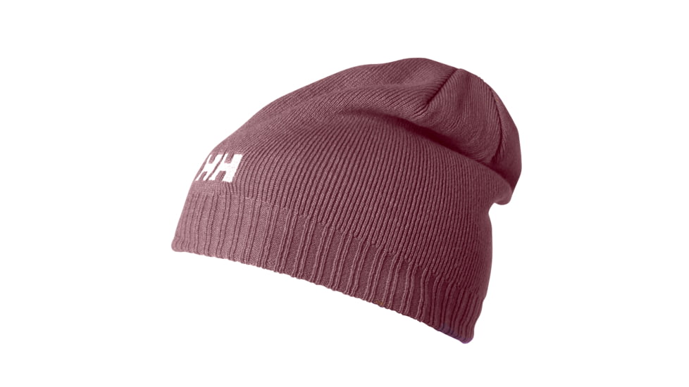 Helly Hansen Brand Beanie - Mens-Midnight Rose