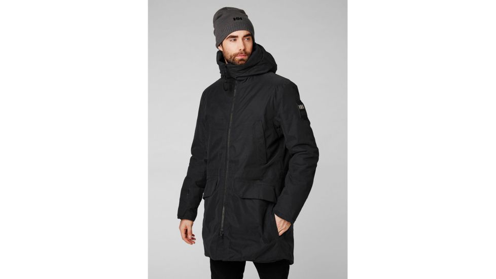 Helly Hansen Calgary Parka - Mens, Black, Large, 53323-990-L