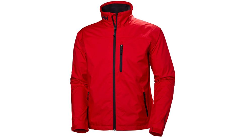 Helly Hansen Crew Jacket - Mens, Alert Red, 2XS, 30263-222-2XS