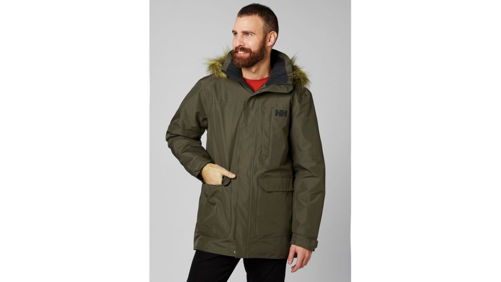 Helly Hansen Dubliner Parka - Mens, Beluga, Small, 54403-482-S