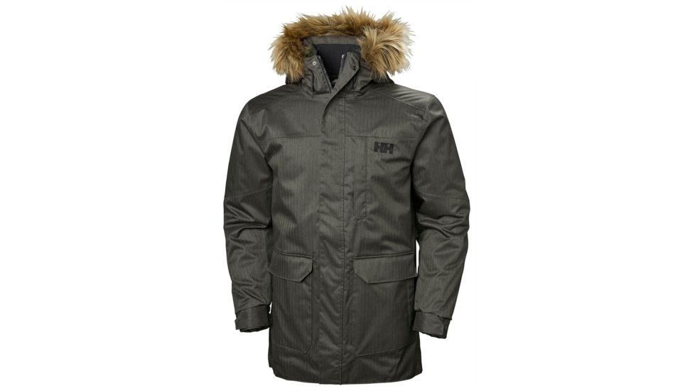 Helly Hansen Dubliner Parka - Mens, Beluga Melange, Extra Large, 54403-483-XL