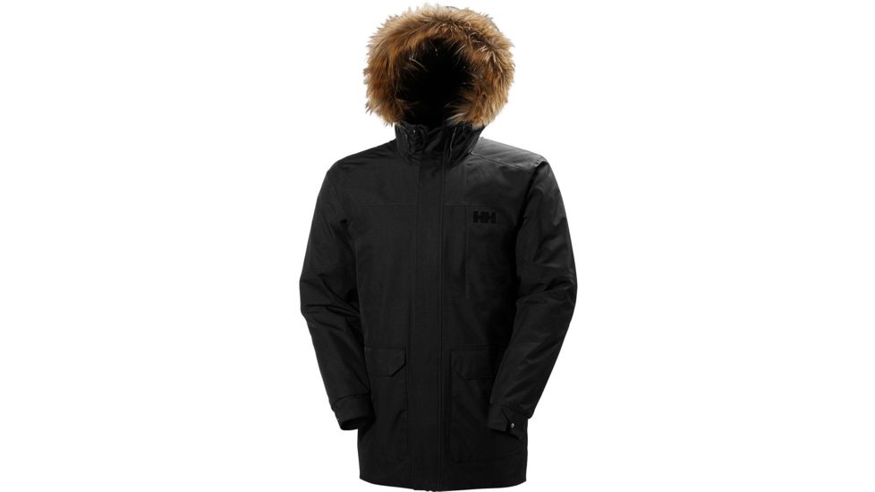 Helly Hansen Dubliner Parka - Mens, Black, Medium, 54403-990-M