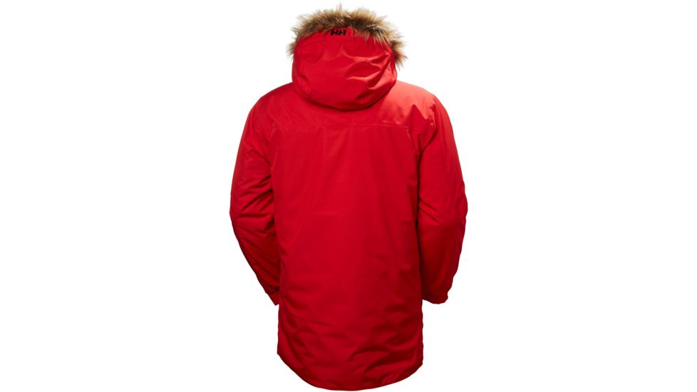 Helly Hansen Dubliner Parka - Mens, Flag Red, Large, 54403-110-L
