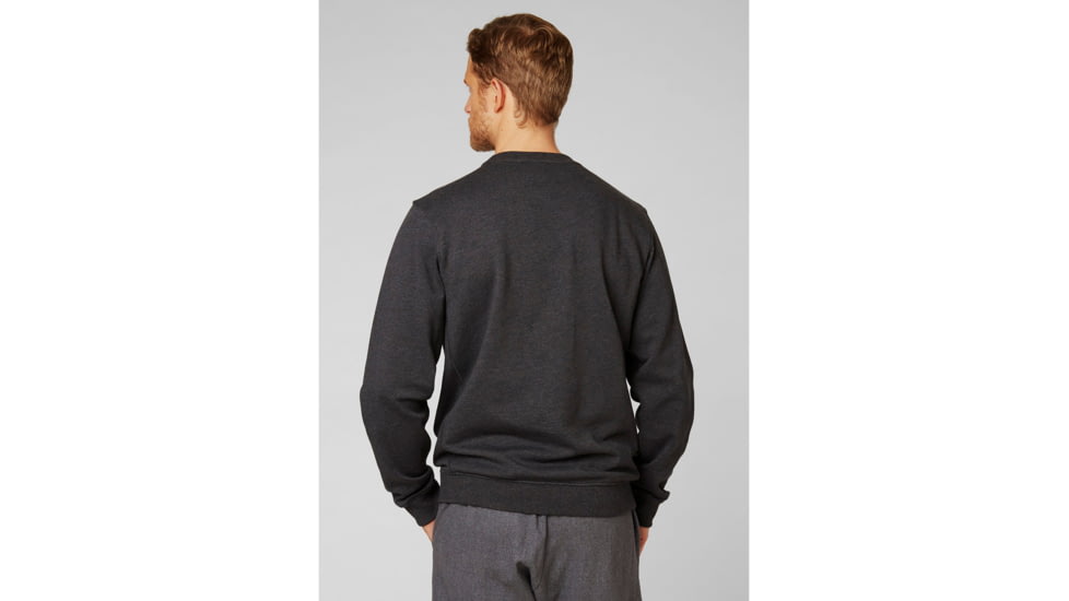 Helly Hansen F2F Cotton Sweater - Mens, Ebony, Large, 62933-980-L