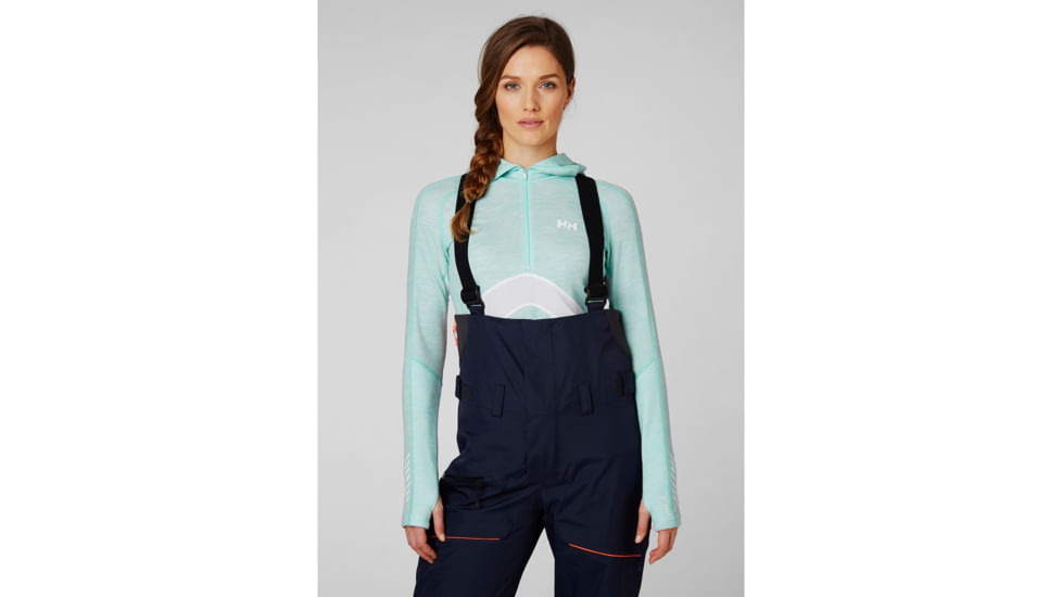 Helly Hansen H1 Pro Lifa 1/2 Zip - Womens, Blue Tint Melange, Large, 49339502-L