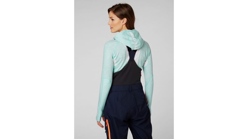 Helly Hansen H1 Pro Lifa 1/2 Zip - Womens, Blue Tint Melange, Large, 49339502-L