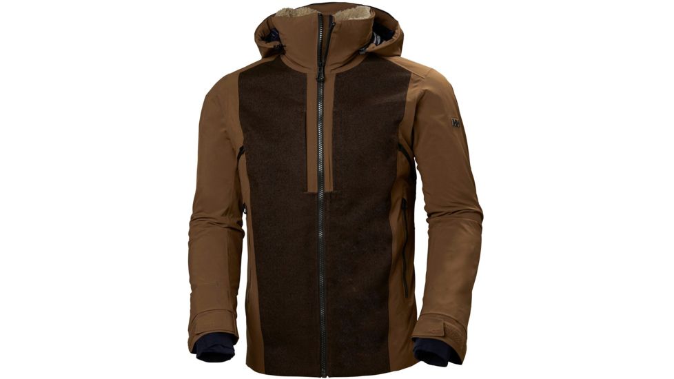 Helly Hansen Hero Jacket - Mens, Bark Brown, Large, 65657-763-L