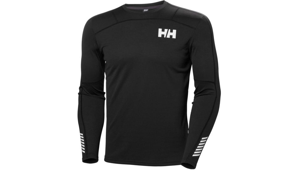 Helly Hansen HH Lifa Active Crew - Mens, Black, Extra Large, 48308-991-XL