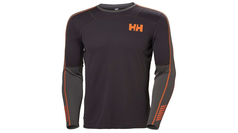 Helly Hansen HH Lifa Active Crew - Mens, Ebony, Large, 48308-980-L