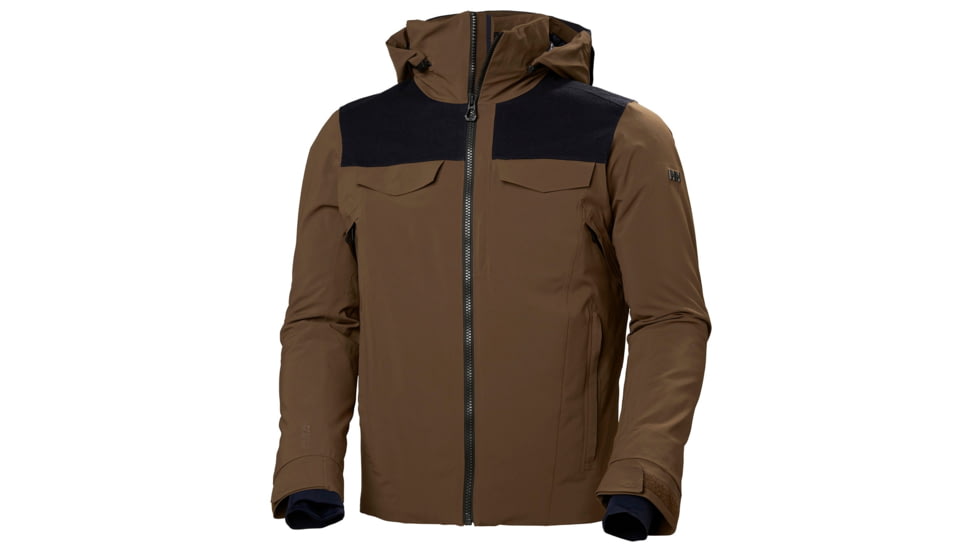 Helly Hansen Jackson Jacket - Mens, Bark Brown, 2XL, 65658763-2XL