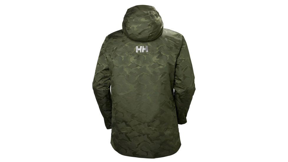 Helly Hansen Killarney Parka - Mens, Beluga Camo, Large, 53070-482-L