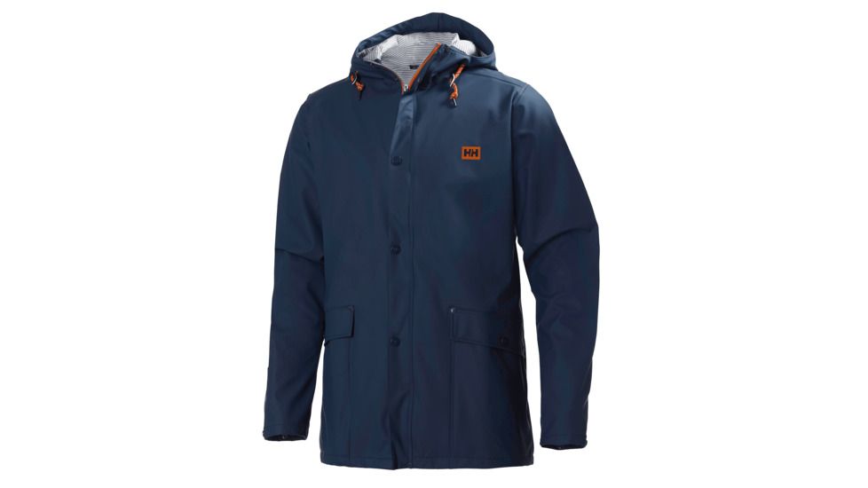Helly Hansen Lerwick Rain Jacket - Mens-Tech Navy-Large