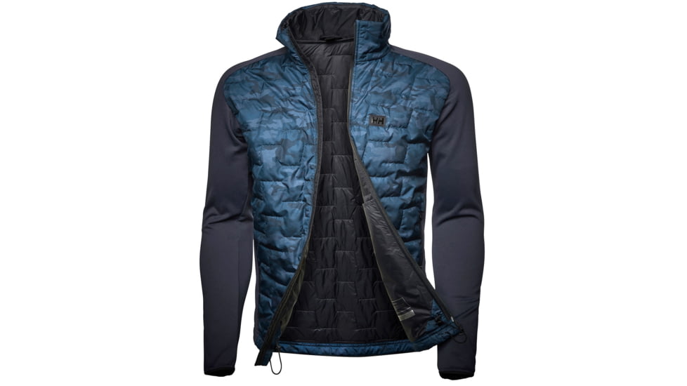 Helly Hansen Lifaloft Hybrid Insulator Jack - Mens, Graphite Blue Camo, L, 65605-995-L