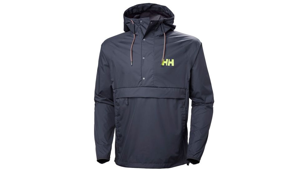 Helly Hansen Mens Loke Packable Anorak, Graphite Blue, Extra Large, 62790-994-XL