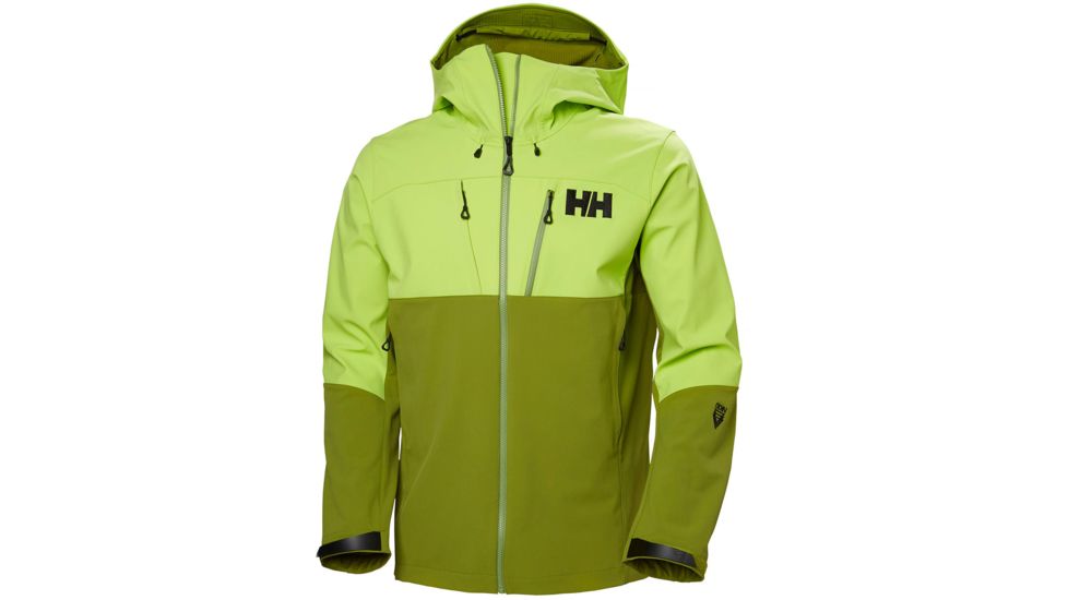Helly Hansen Odin Mountain Softshell Jacket - Mens, Wood Green, 2XL, 62903407-2XL