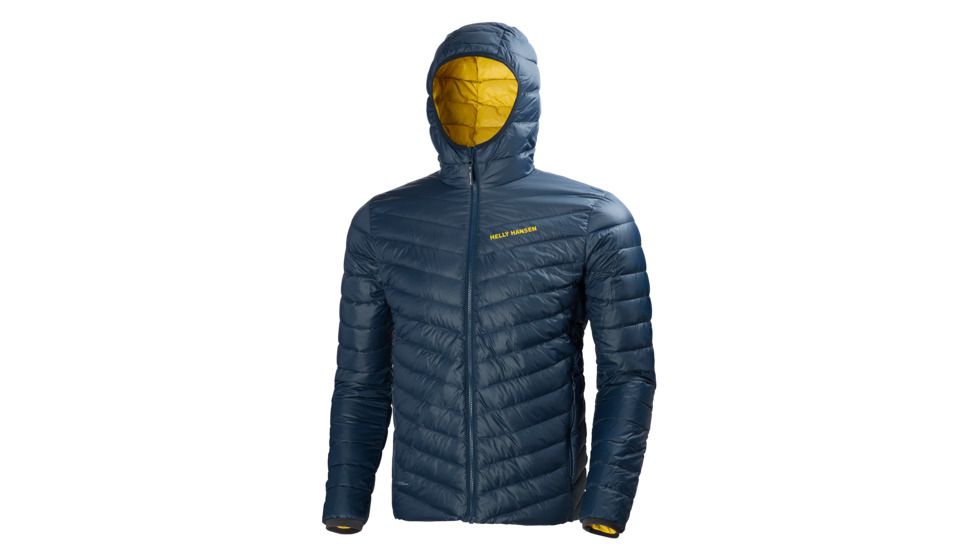 Helly Hansen Verglas Hooded Down Insulator Jacket - Mens-Deep Blue-Large