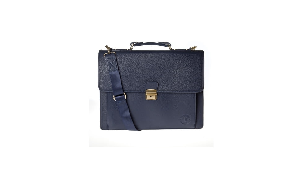 Hero Briefcase Mckinley Series 545BLU Better Than Leather, Blue HROB545BLU