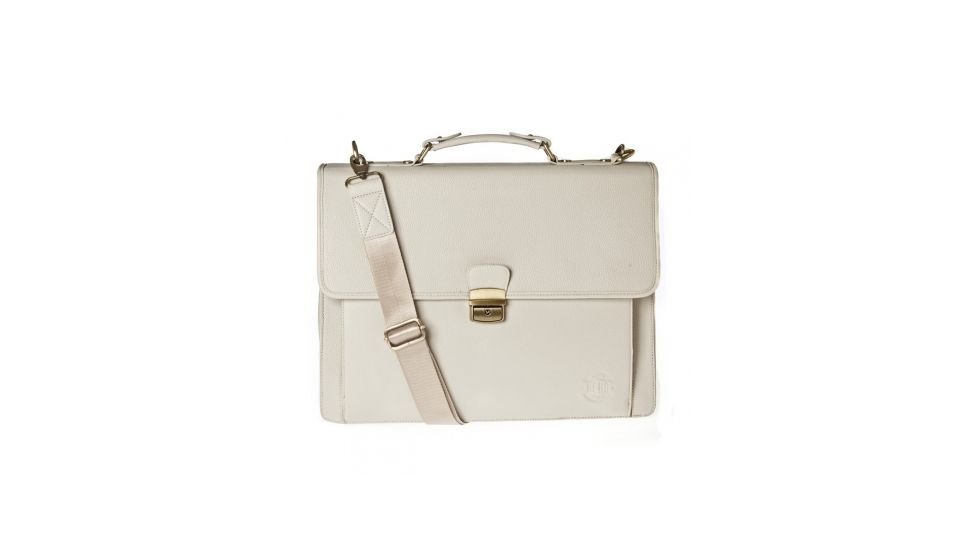 Hero Briefcase Mckinley Series 545CRM Better Than Leather, White HROB545CRM