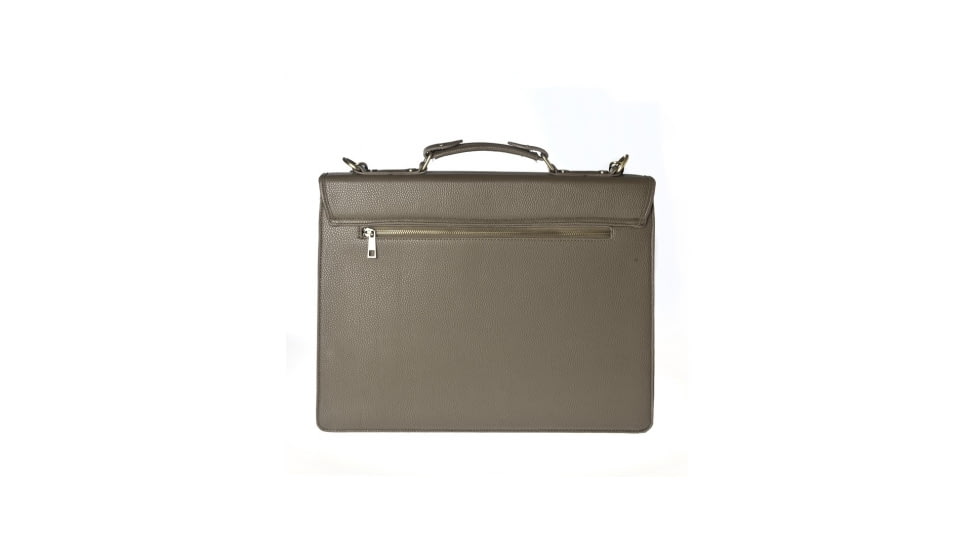 Hero Briefcase Mckinley Series 545LGR Better Than Leather, Grey HROB545LGR