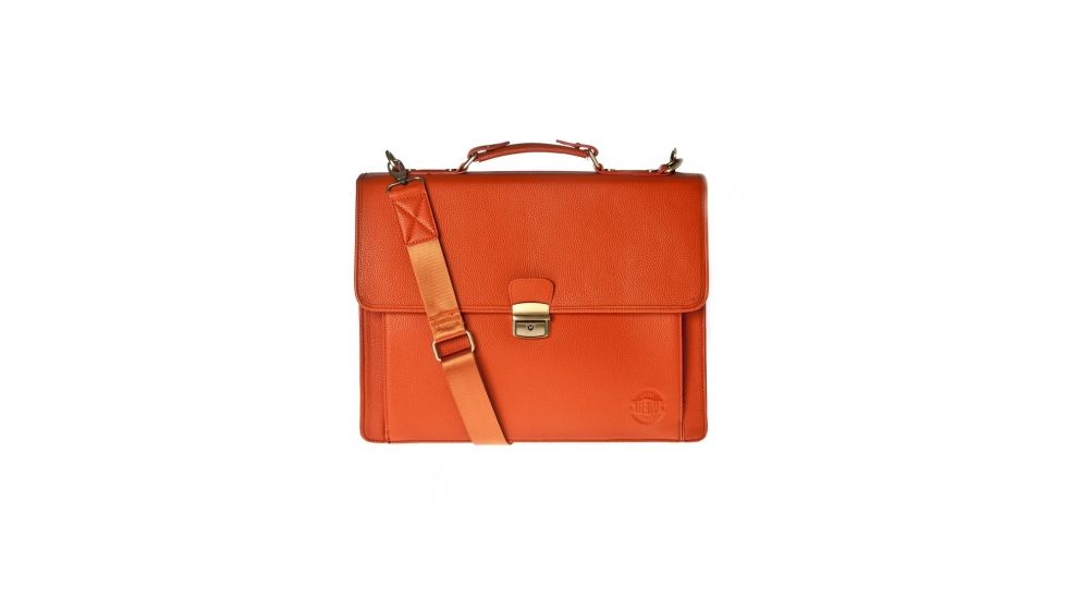 Hero Briefcase Mckinley Series 545ORG Better Than Leather, Orange HROB545ORG